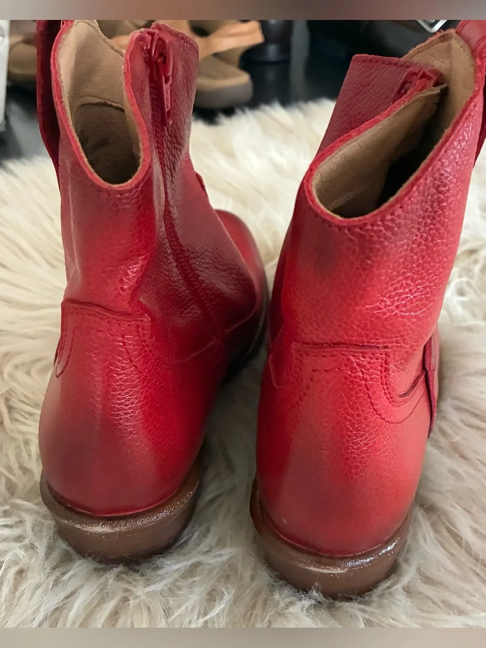 Miz Mooz NWOT Carlitos Western Bootie’s Sz 37, 7 US
